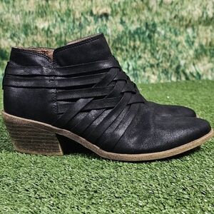 LIFE STRIDE | PRAIRIE WOVEN LOW-ANKLE BOOTIES